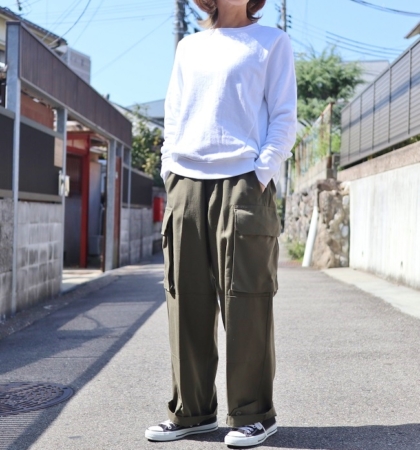  Ordinary fits M-47 TYPE CARGO PANTS 